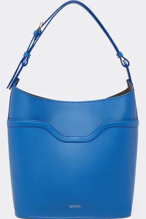 FERRARI Bolso de piel granulada