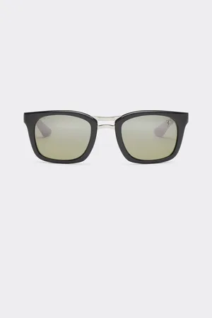 FERRARI Ray-Ban para la Scuderia RB8362MF en /carbono claro con lentes polarizadas grises con espejo gris degradado