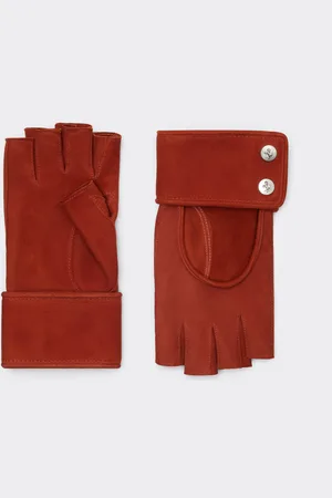 FERRARI Guantes de ante sin dedos