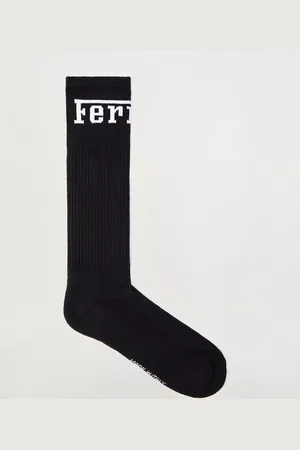 FERRARI Calcetines de algodón mixto con logo de