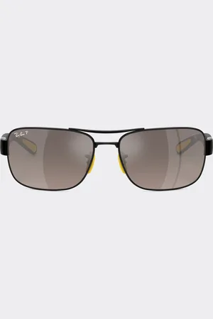 FERRARI Ray-Ban for Scuderia RB3763M de metal y plástico con lentes polarizadas sombreadas grises