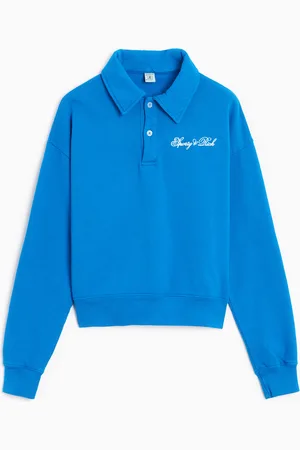 Sporty & Rich Cursive Logo Embroidered Women