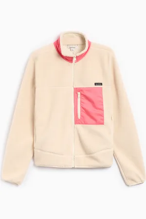 Sporty & Rich Unisex Sherpa Jacket Ref. JAAW2332CR Colour Size L