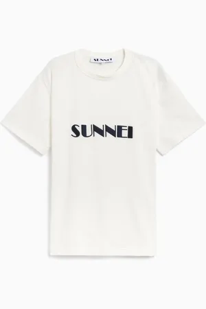 SUNNEI Classic Big Logo Embroidered Unisex T-Shirt Ref. MRTWXJER069-JER012-7478 Colour Size M