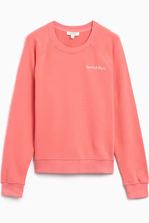 Sporty & Rich Serif Logo Soft Unisex Sweatshirt Ref. WS047S402SC Colour Size L