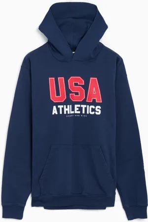 Sporty & Rich USA Athletics Unisex Hoodie Ref. ST070503649BL32 Colour Size S