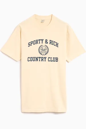 Sporty & Rich Varsity Crest Unisex T-Shirt Ref. TO042S409VC Colour Size L