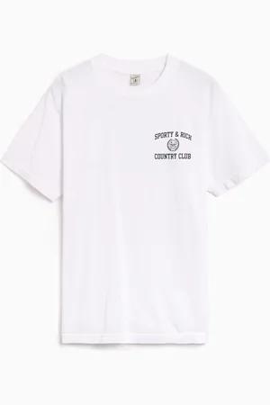 Sporty & Rich Varsity Crest Unisex T-Shirt Ref. TO043516218WH01 Colour Size XS