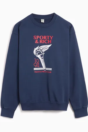 Sporty & Rich Torch Unisex Sweatshirt Ref. ST071503645BL32 Colour Size S