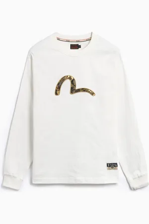 Evisu Ht, Seagull Brocade Applique Men