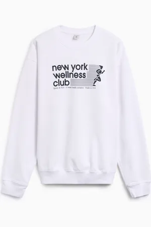 Sporty & Rich USA Wellness Club Unisex Sweatshirt Ref. ST071506128WH01 Colour Size S
