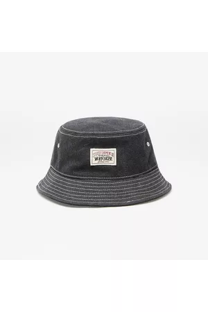 STUSSY Canvas Workgear Bucket Hat Black