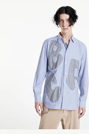 Comme des Garçons Camisa Mens Shirt Woven Striped / M