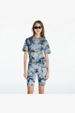 Patta Camiseta Femme Tie Dye Cropped Ruched T-Shirt L