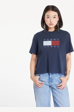 Tommy Hilfiger Camiseta Tommy Jeans Flag Badge Boxy Fit T-Shirt XS