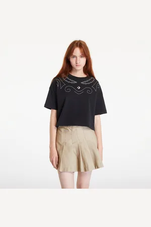 Converse Camiseta Proud To Be Oversized Cropped T-Shirt Black XL
