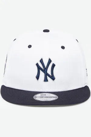 New Era New York Yankees White Crown Patch 9Fifty Snapback Cap / S-M