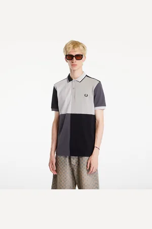 Fred Perry Camiseta Beams Grid Design Fp Polo T-Shirt M