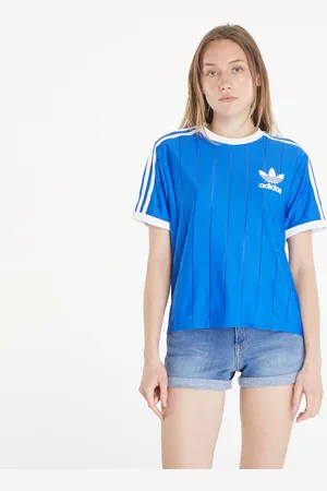 adidas Camiseta adidas Adicolor 3 Stripes Pinstripe Short Sleeve Tee XS
