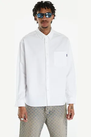 AWAKE NY Camisa Embroidered Oxford Shirt M