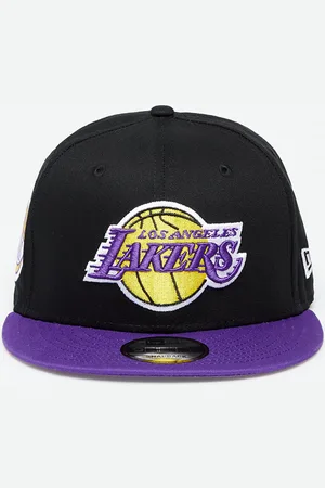 New Era Los Angeles Lakers Contrast Side Patch 9Fifty Snapback Cap / M-L