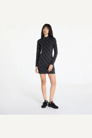 adidas Adidas Monogram Bodycon Dress L