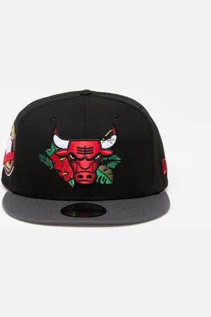 New Era Chicago Bulls 9FIFTY NBA Floral Snapback Cap / / M-L