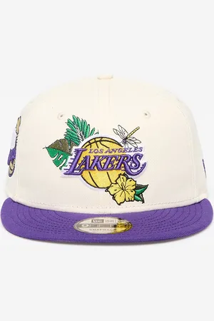 New Era Los Angeles Lakers 9FIFTY NBA Floral Snapback Cap / S-M
