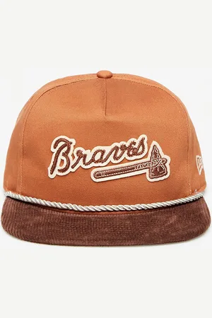 New Era Atlanta Braves Cord Golfer Snapback Cap S-M