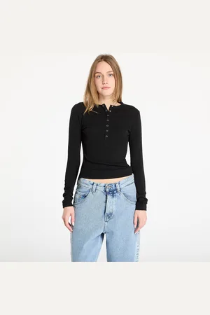 Daily paper Camiseta Denise Button Long Sleeve T-Shirt S