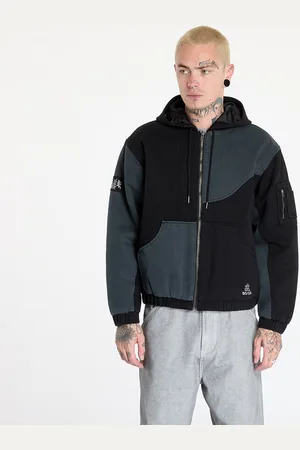 DIME Chaqueta Panel Denim Hooded Bomber UNISEX L