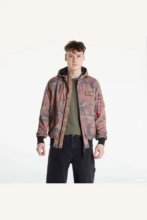 Alpha Industries Cortavientos Alpha Industries MA-1 LW Hoode Refl. Camo XL