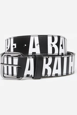 A Bathing Ape Cinturón Debossed Logo Belt Universal