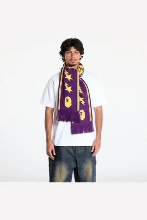 A Bathing Ape Bufanda Jacquard Bape Logo Long Scarf M Universal