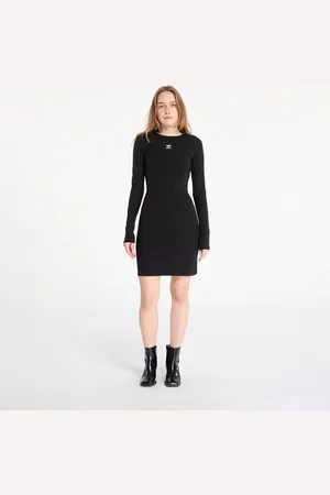 adidas Adidas Essentials Rib Long Sleeve Dress L