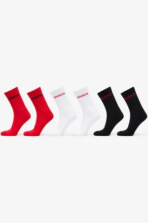 HUGO BOSS Rib Logo Socks 6-Pack 43-46