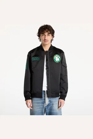 Mitchell & Ness Chaqueta NBA Team Leader Satin Vintage Logo Celtics Bomber L