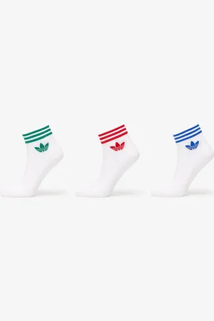 adidas Adidas Island Club Trefoil Ankle Socks 3-Pack / / / Green 35-38