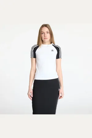 adidas Camiseta adidas Adicolor 3 Stripe Raglan Slim Tee / L