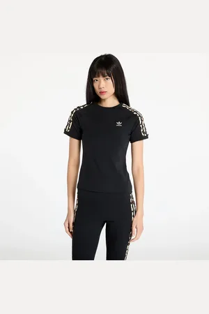 adidas Camiseta adidas Leopard 3-Stripes T-Shirt XS