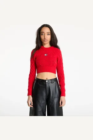 Tommy Hilfiger Sudadera Tommy Jeans Badge Star Cable Sweater L