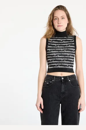 Tommy Hilfiger Chaleco Tommy Jeans Crop Script Vest L