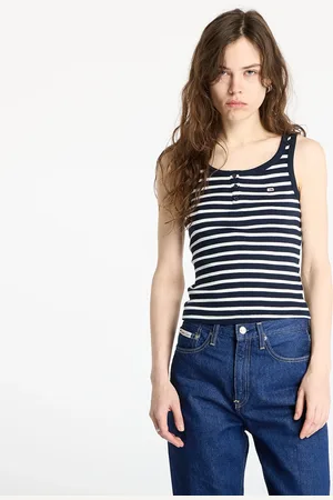 Tommy Hilfiger Camiseta de tirantes Tommy Jeans Slim Button Tank M
