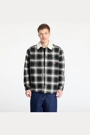 Tommy Hilfiger Camisa Tommy Jeans Check Teddy Mix Overshirt L