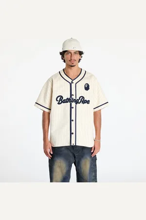 A Bathing Ape Camisa Baseball Shirt L