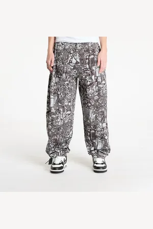 MARCELO BURLON Aop Mech Baggy Pajama Pants L