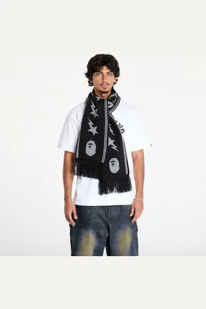 A Bathing Ape Bufanda Jacquard Bape Logo Long Scarf M Universal