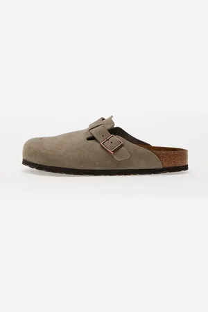Birkenstock Zapatillas Boston Soft Footbed Velvet Leather EUR 41