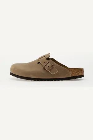 Birkenstock Zapatillas Boston Soft Footbed Natural Leather Oiled EUR 43