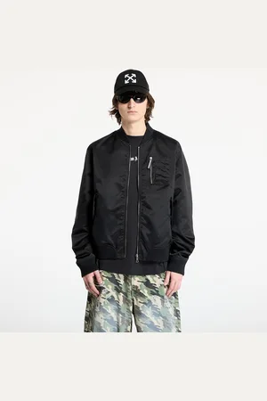Palm Angels Bomber Curved Logo Bomber / 52